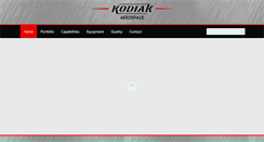 Desktop Screenshot of kodiakaerospace.com